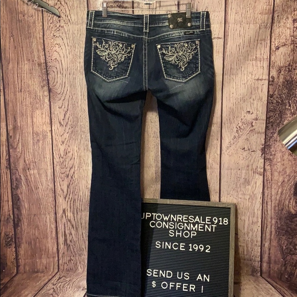 Authentic Miss Me jeans size 31 denim ladies teens - Picture 2 of 7